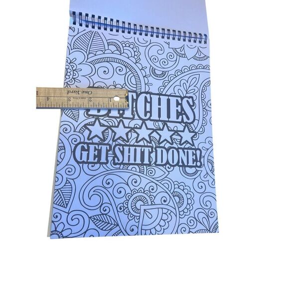 Profanity Stress-Relief Coloring Book 24 Pages Thick A4 Paper funny swearing - Picture 4 of 5